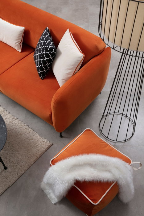 Atelier Del Sofa Sevilla Corner Left Naranja Atelier Del Sofa Sevilla Corner Left Naranja